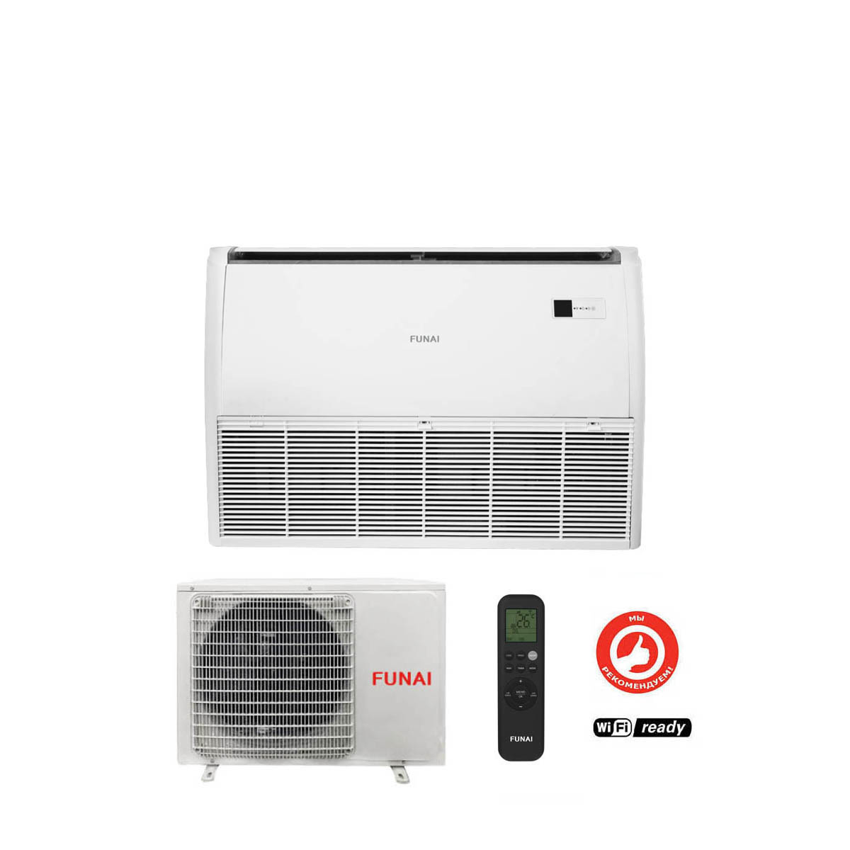 FUNAI LAC-DR70HP.F01/S/LAC-DR70HP.01/U DRAGON напольно-потолочного типа