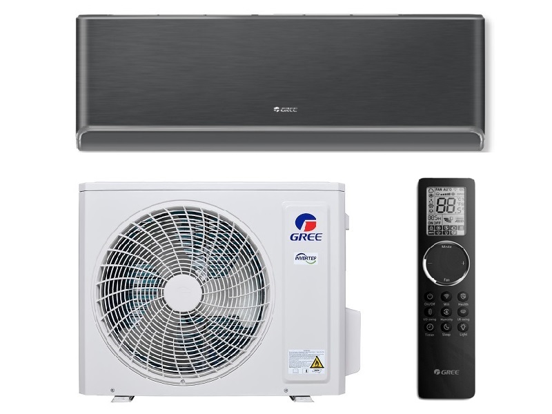 GREE GWH09AVCXB-K6DNA1B AIRY Inverter Black