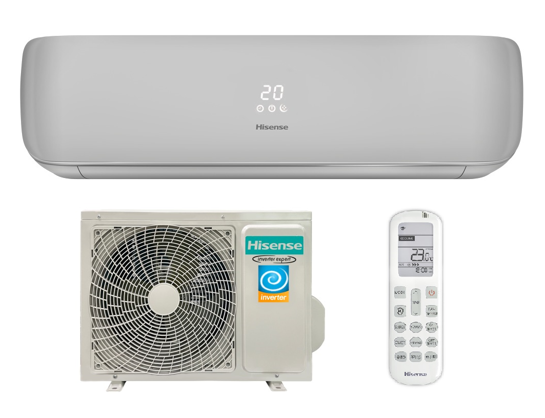 Hisence AS-13UW4RVETG01(S) SILVER CRYSTAL SUPER DC Inverter 2025