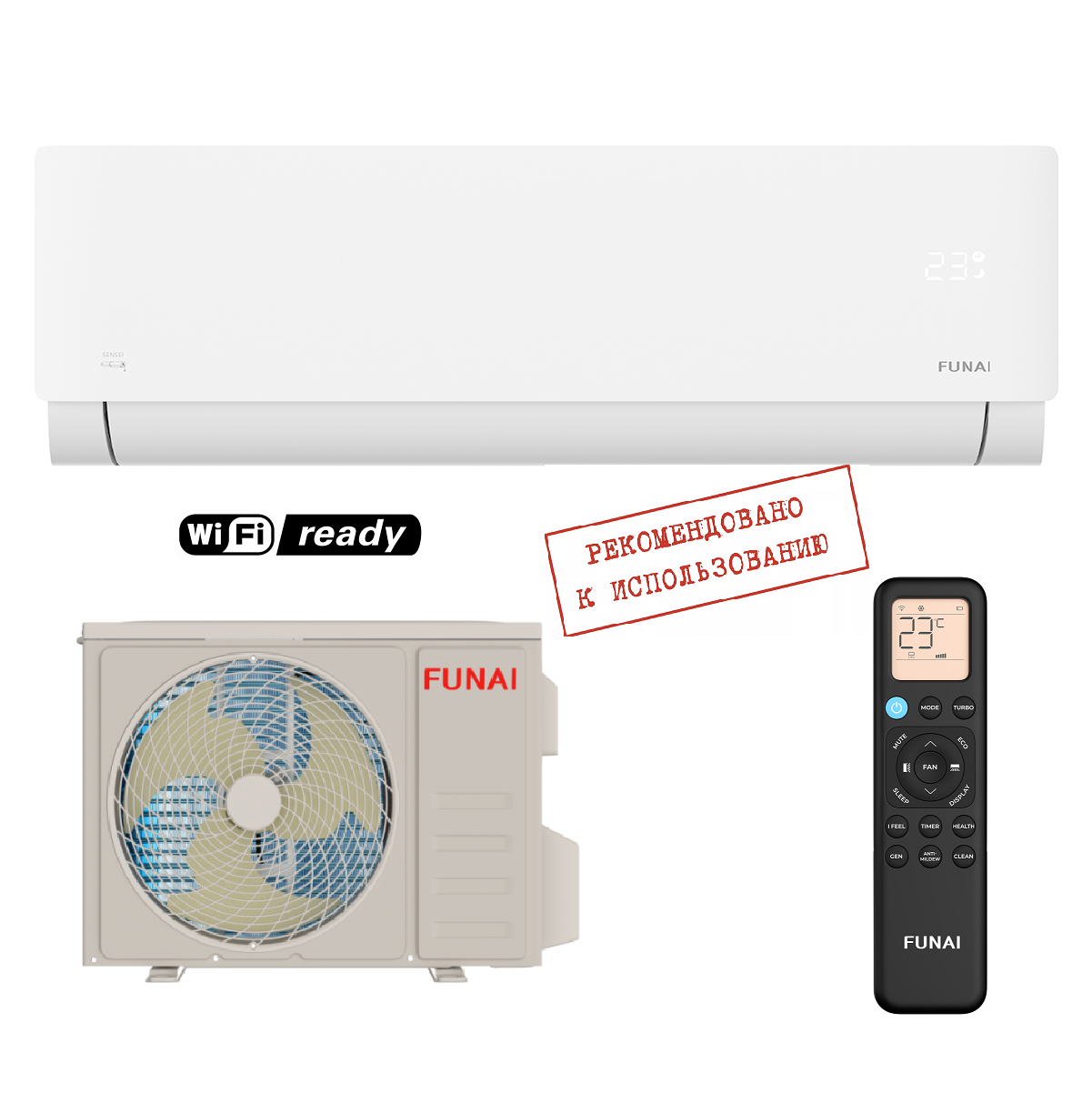 Funai RAC-SN35HP.D07 SENSEI 2.0