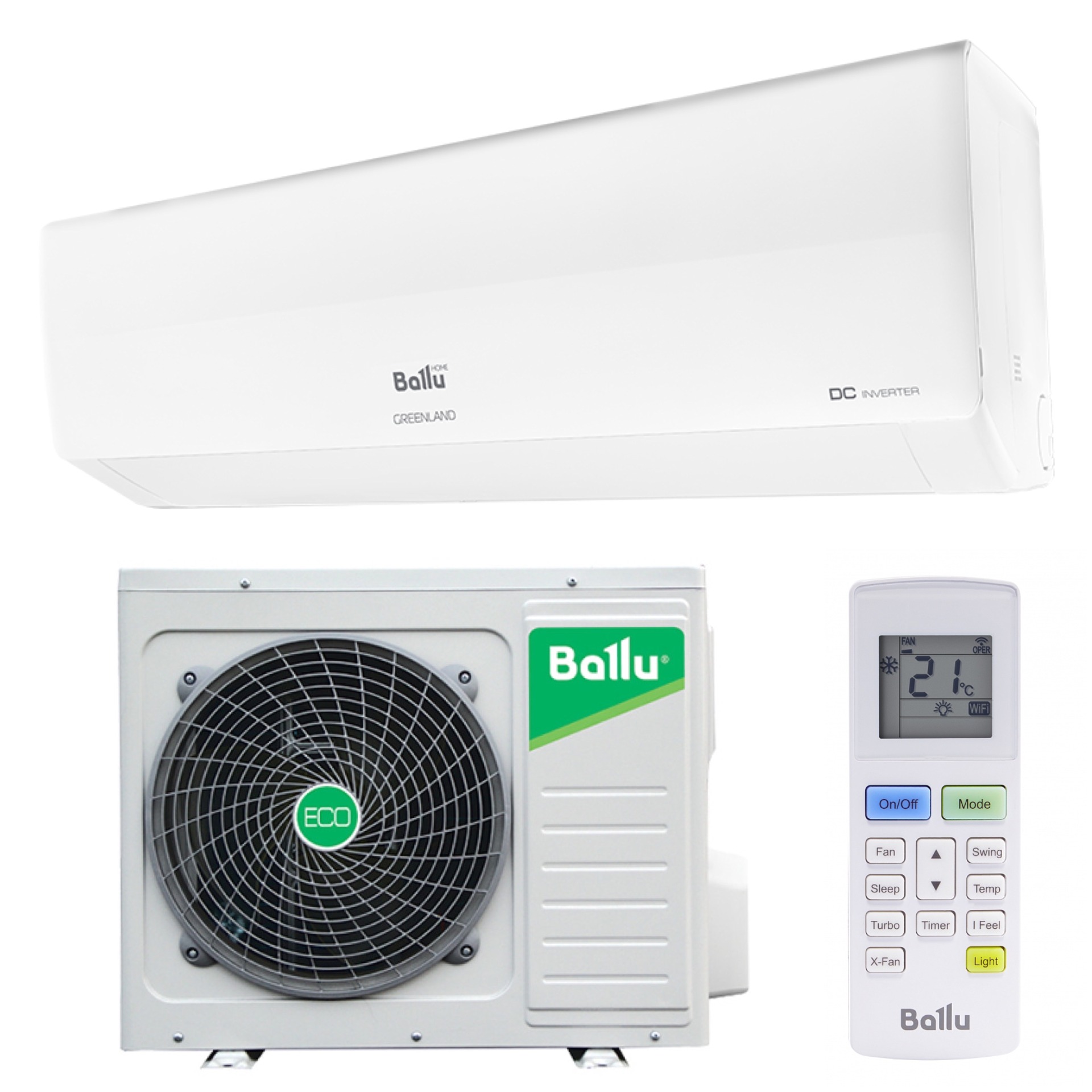 BALLU BSGRI-07HN8  Greenland DC inverter